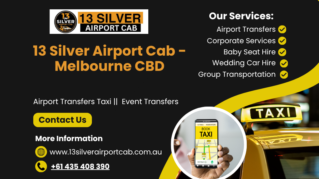 13 Silver Airport cab