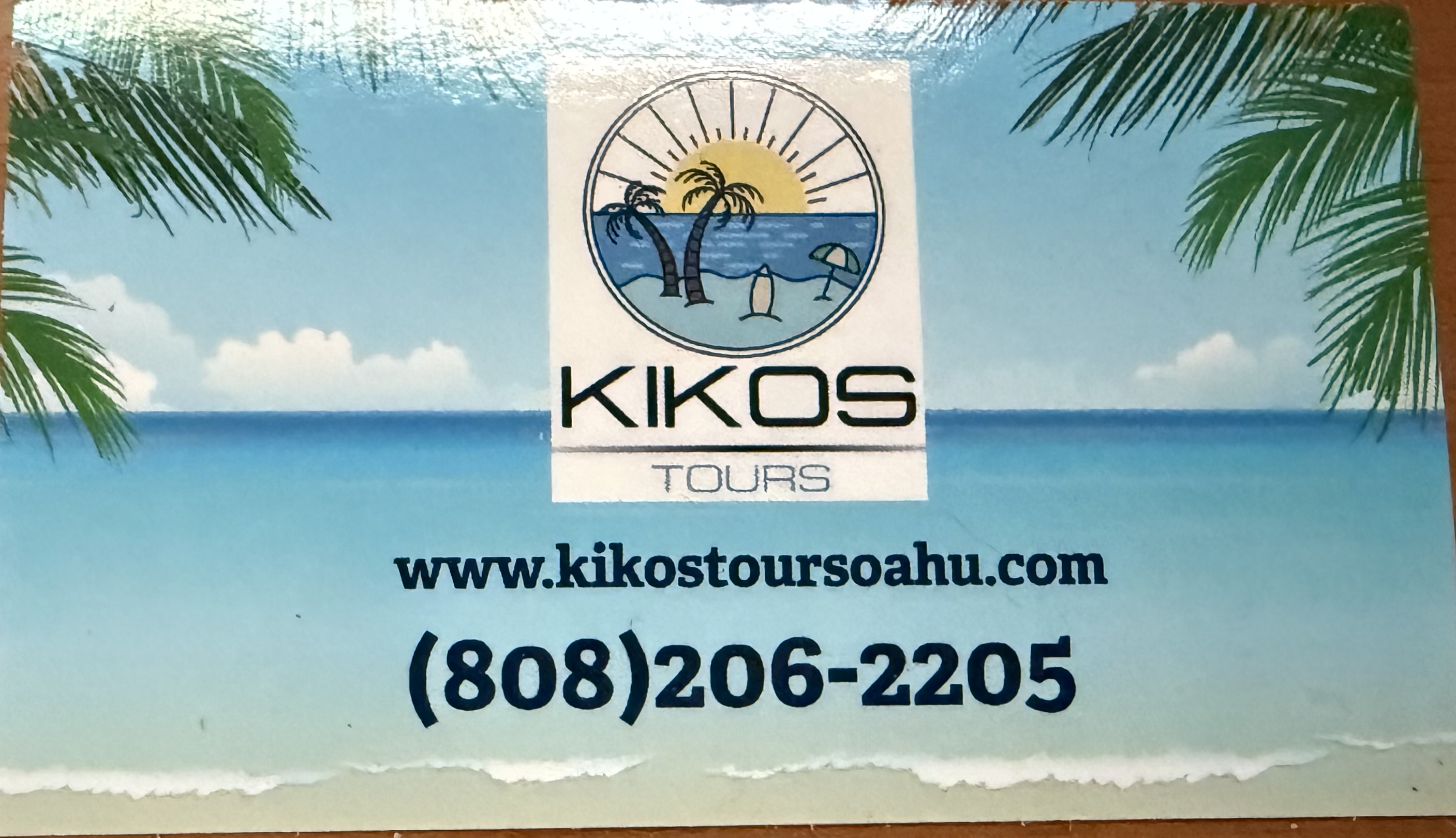 KIKOS TOURS OAHU LLC