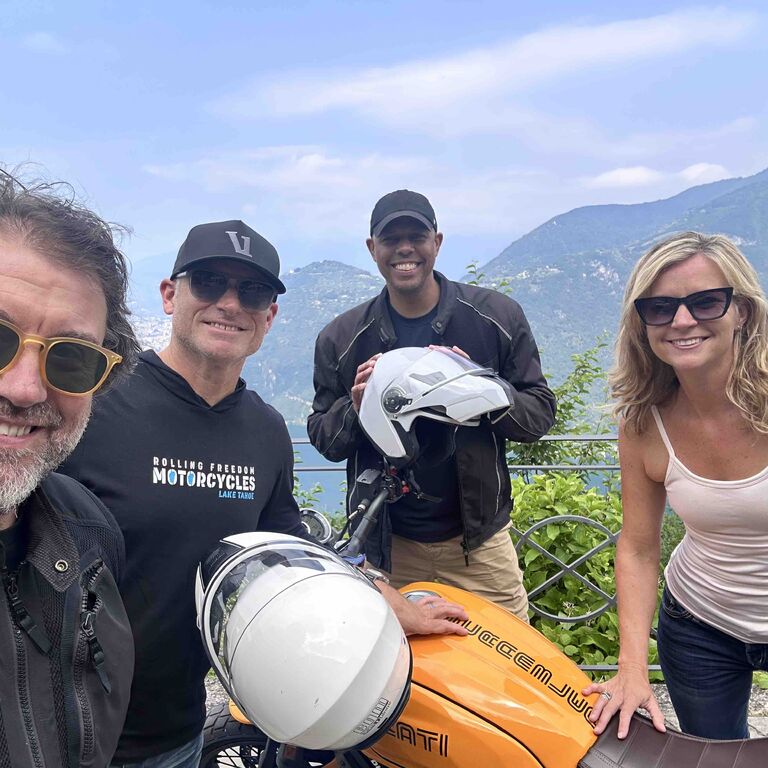 Lake Como Motorbike