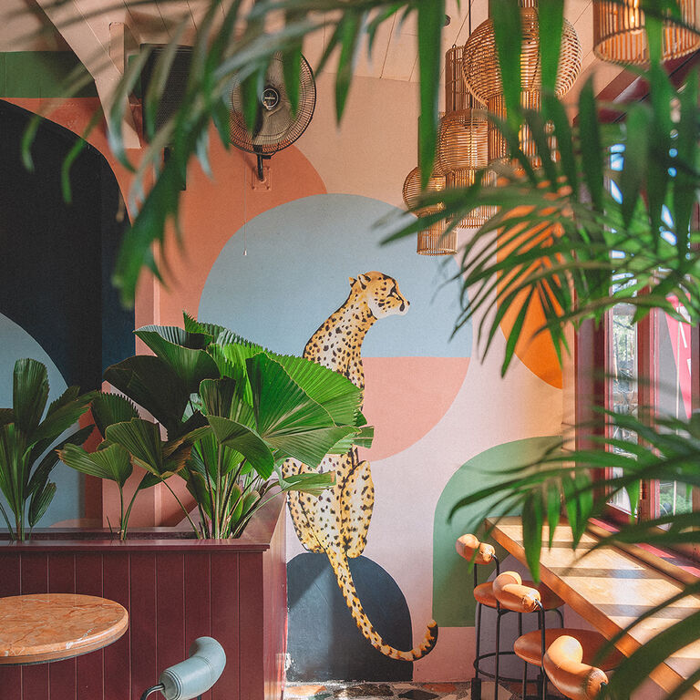 Neon Palms