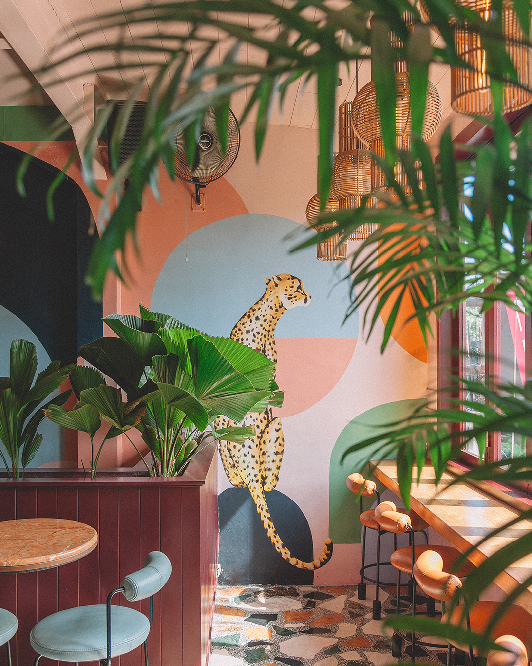 Neon Palms