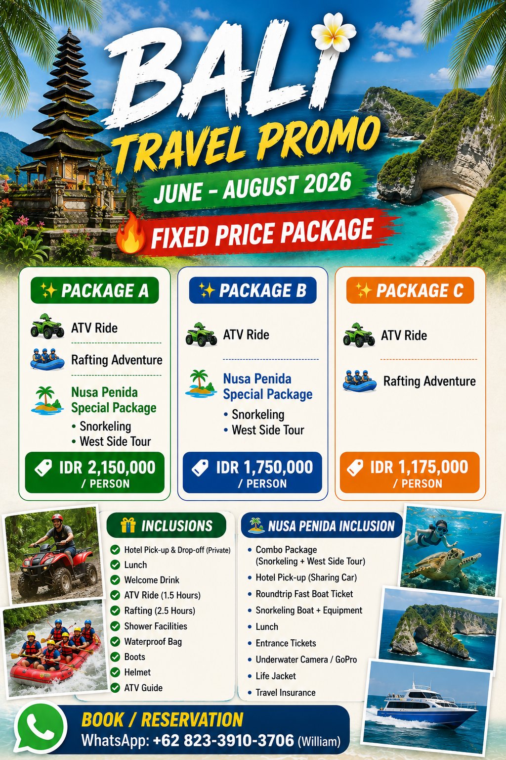 Bali Blessing Tours
