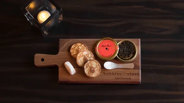 Bubbles and wines