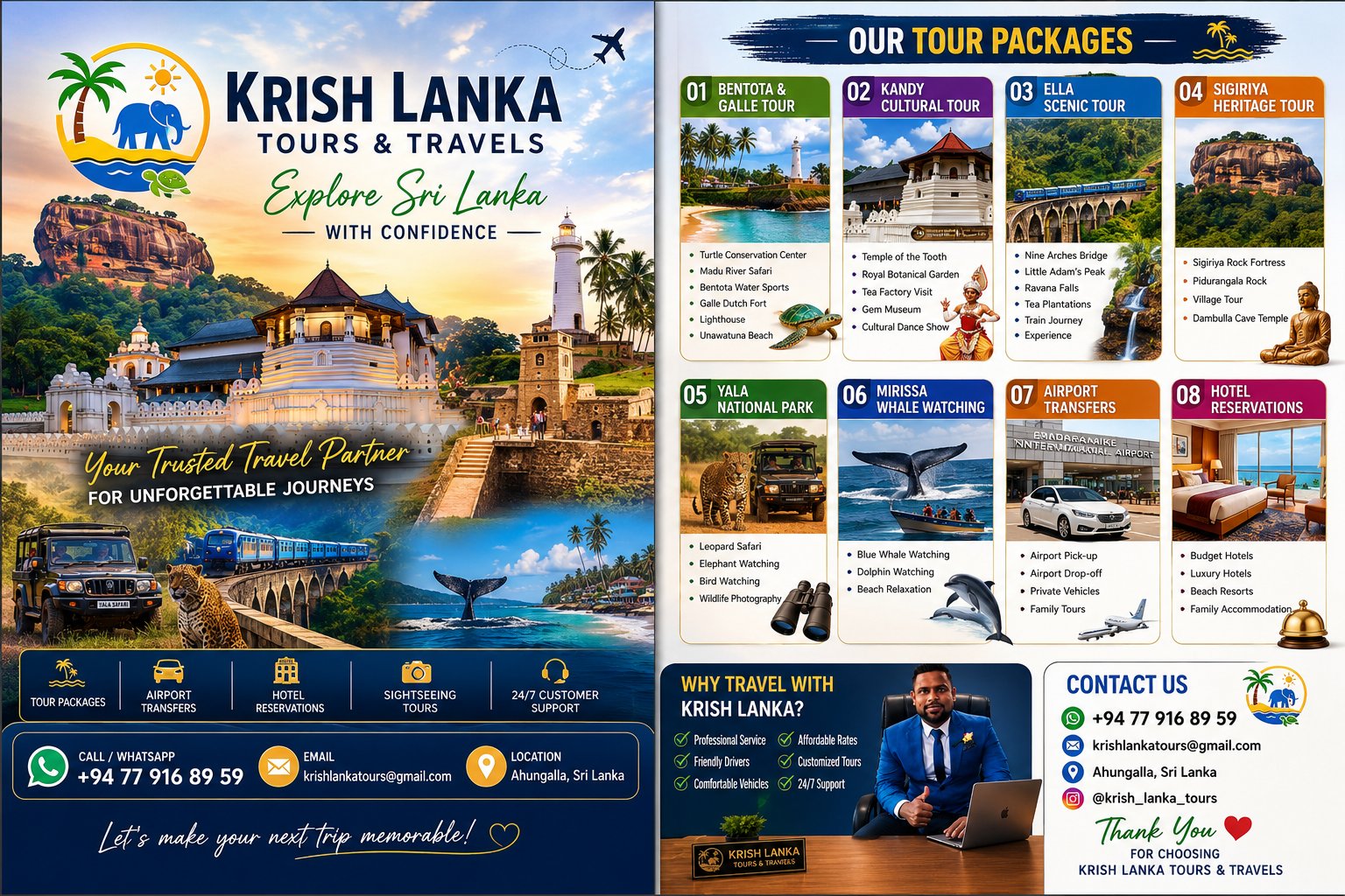 Krish lanka tours & Travels