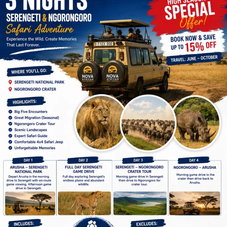 Nova African tours and safaris