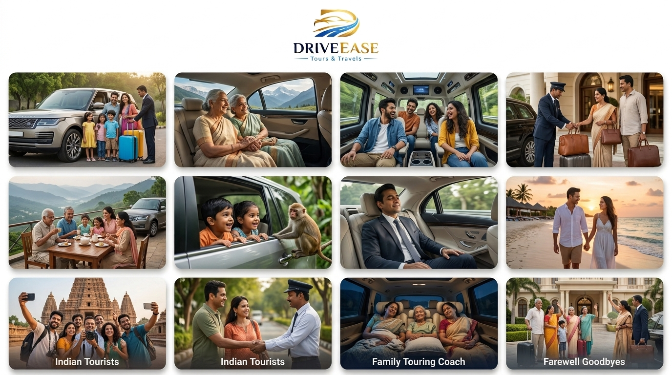 DRIVEEASE TOURS AND TRAVELS