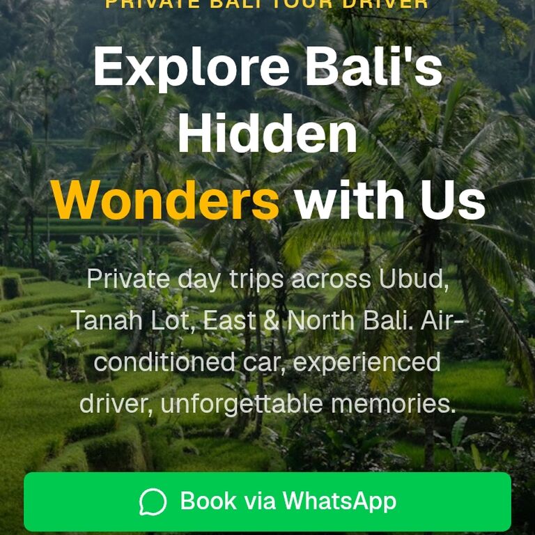 EXPLORE BALI