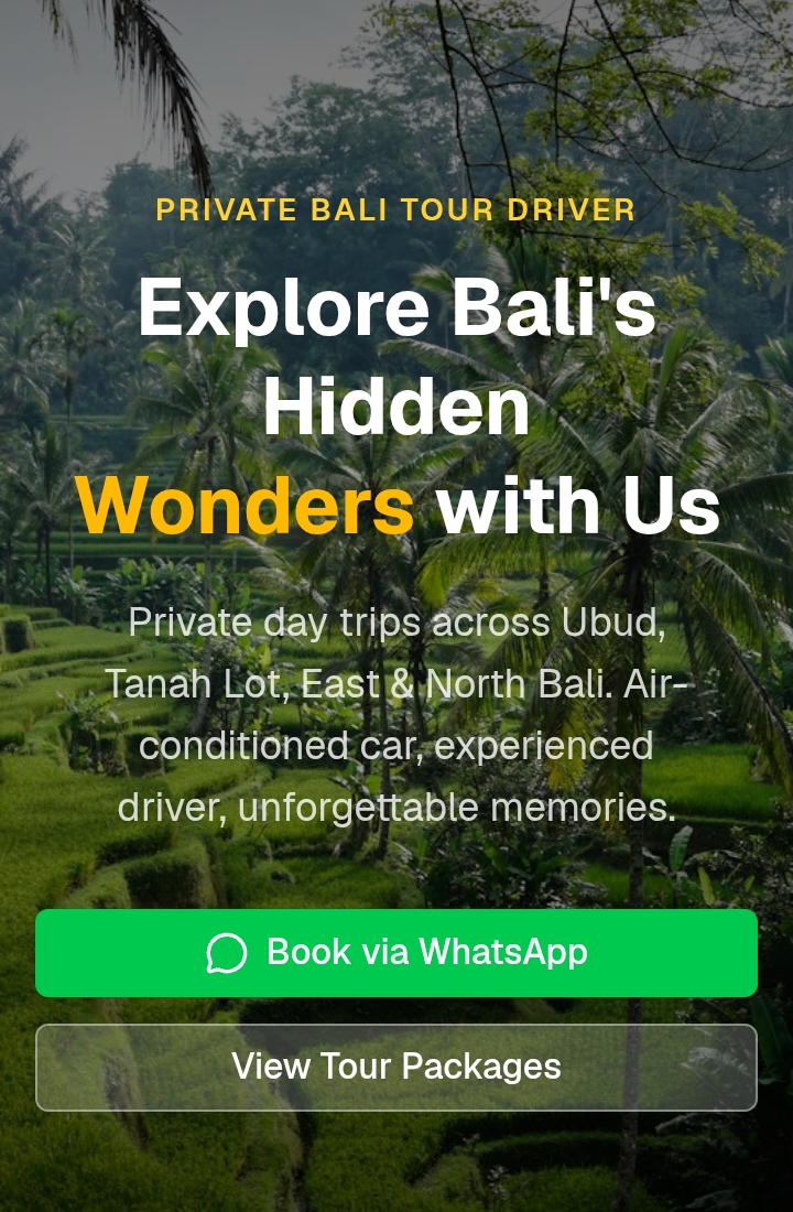 EXPLORE BALI