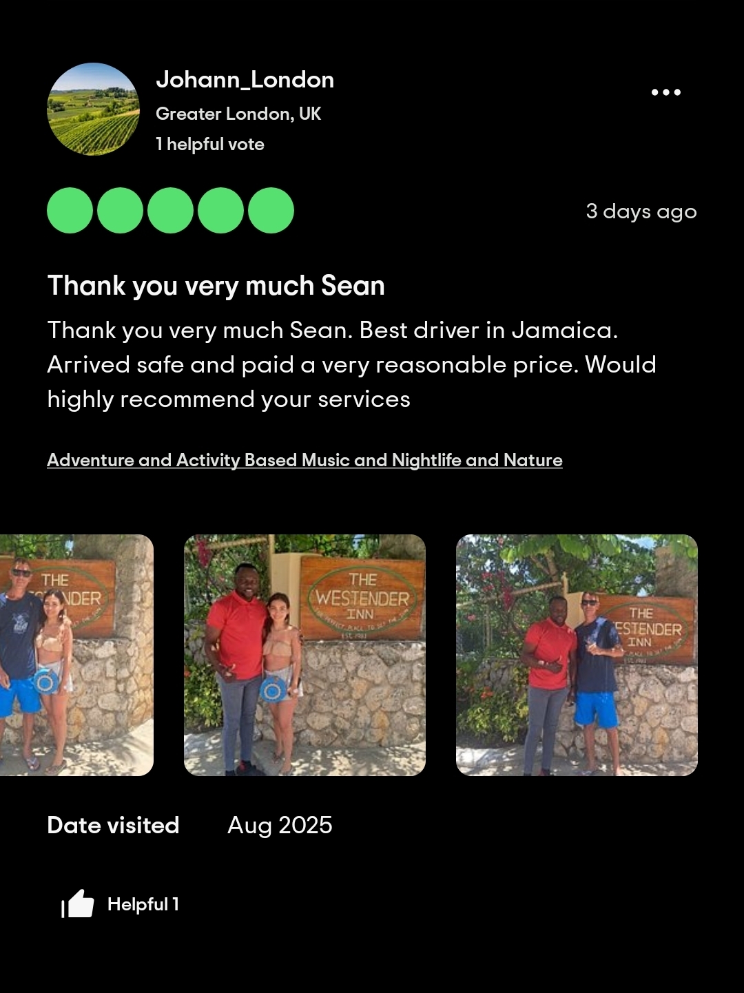 Sean M Tours
