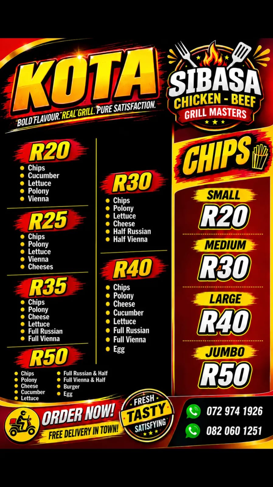 SIBASA CHICKEN - BEEF GRILL MA