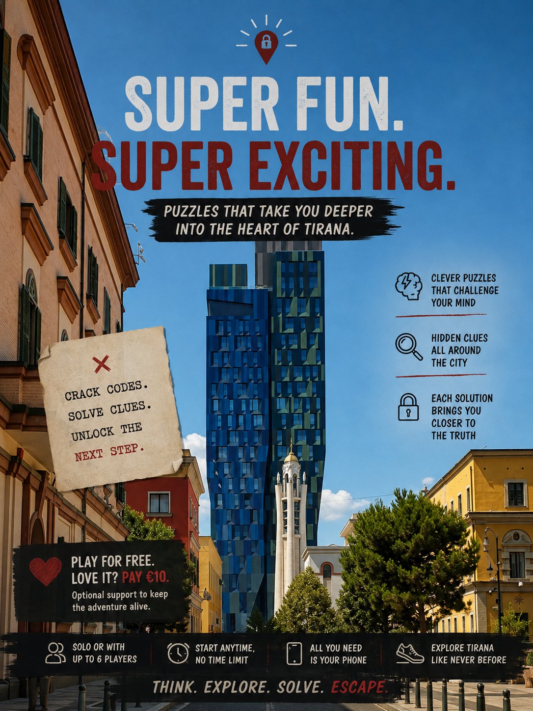 Tirana City Escape