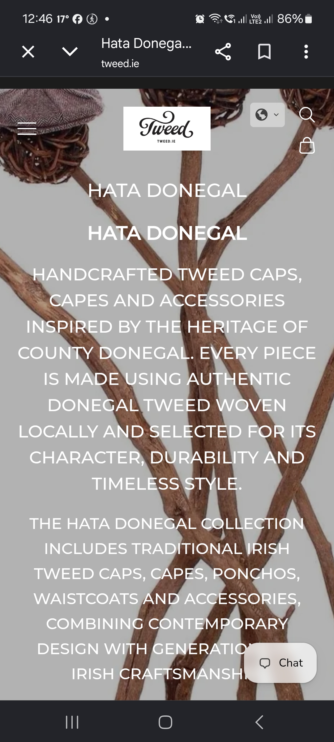 Tweed.ie – Donegal Tweed