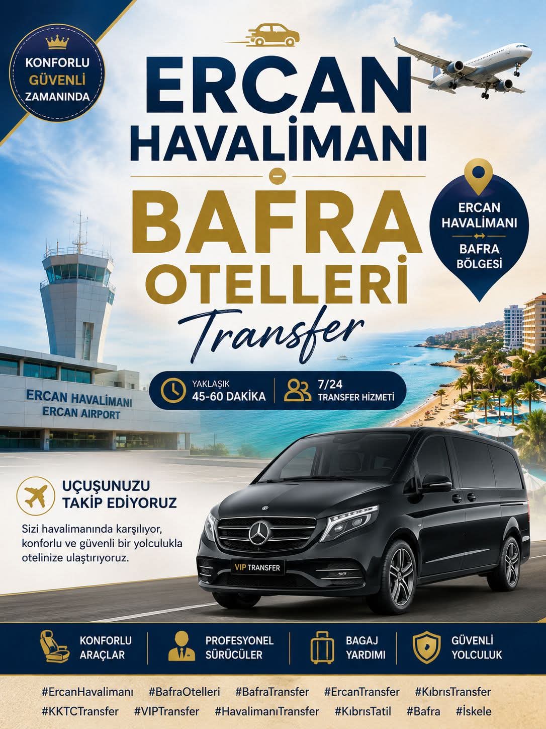 Kıbrıs Nicosia Transfer Ercan