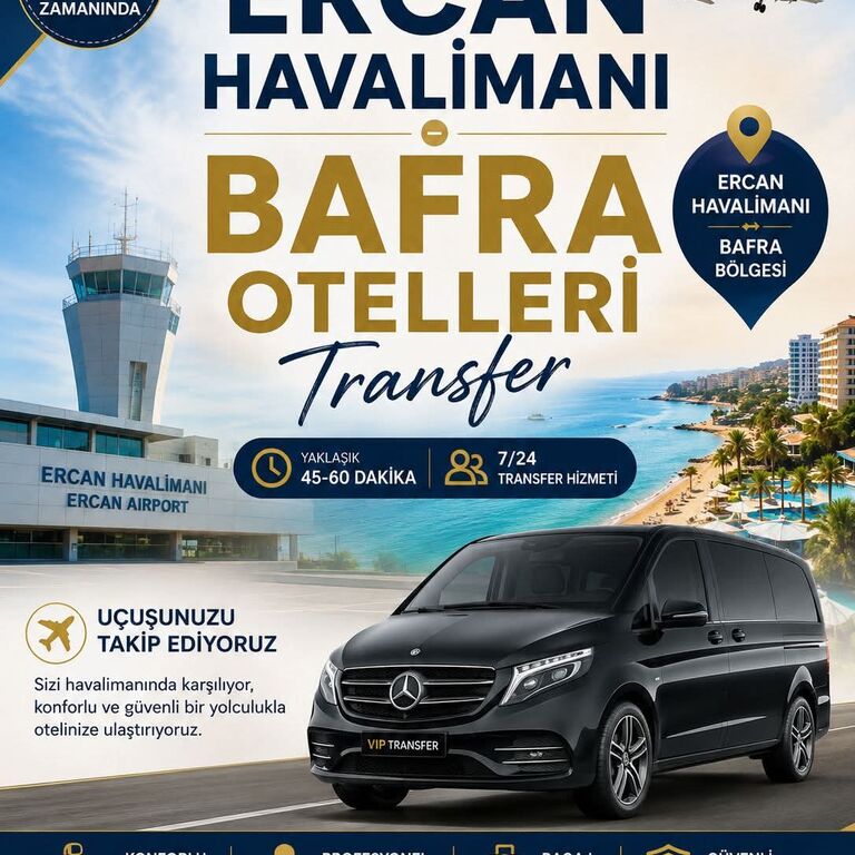 Kıbrıs Nicosia Transfer Ercan