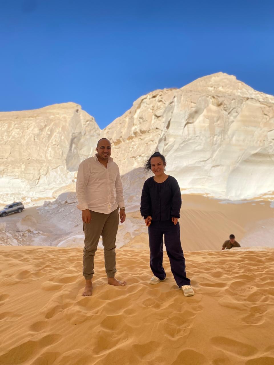 White desert base