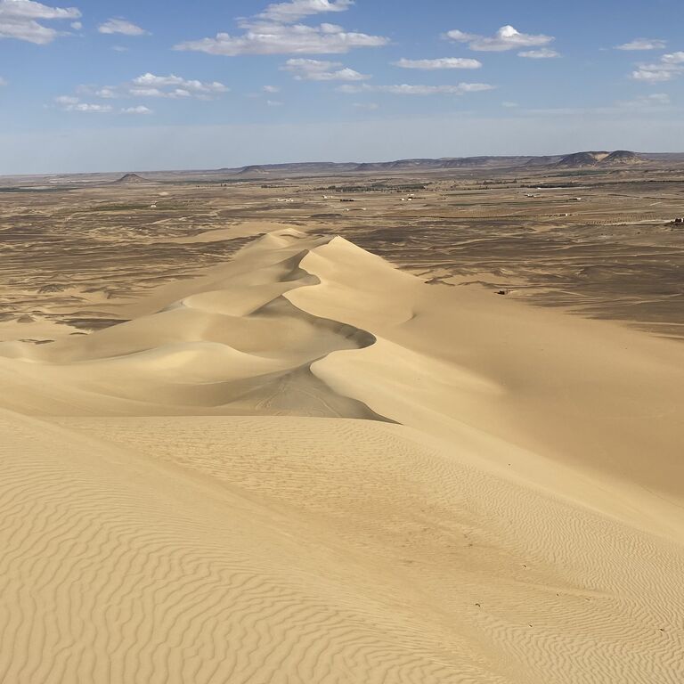 White desert base