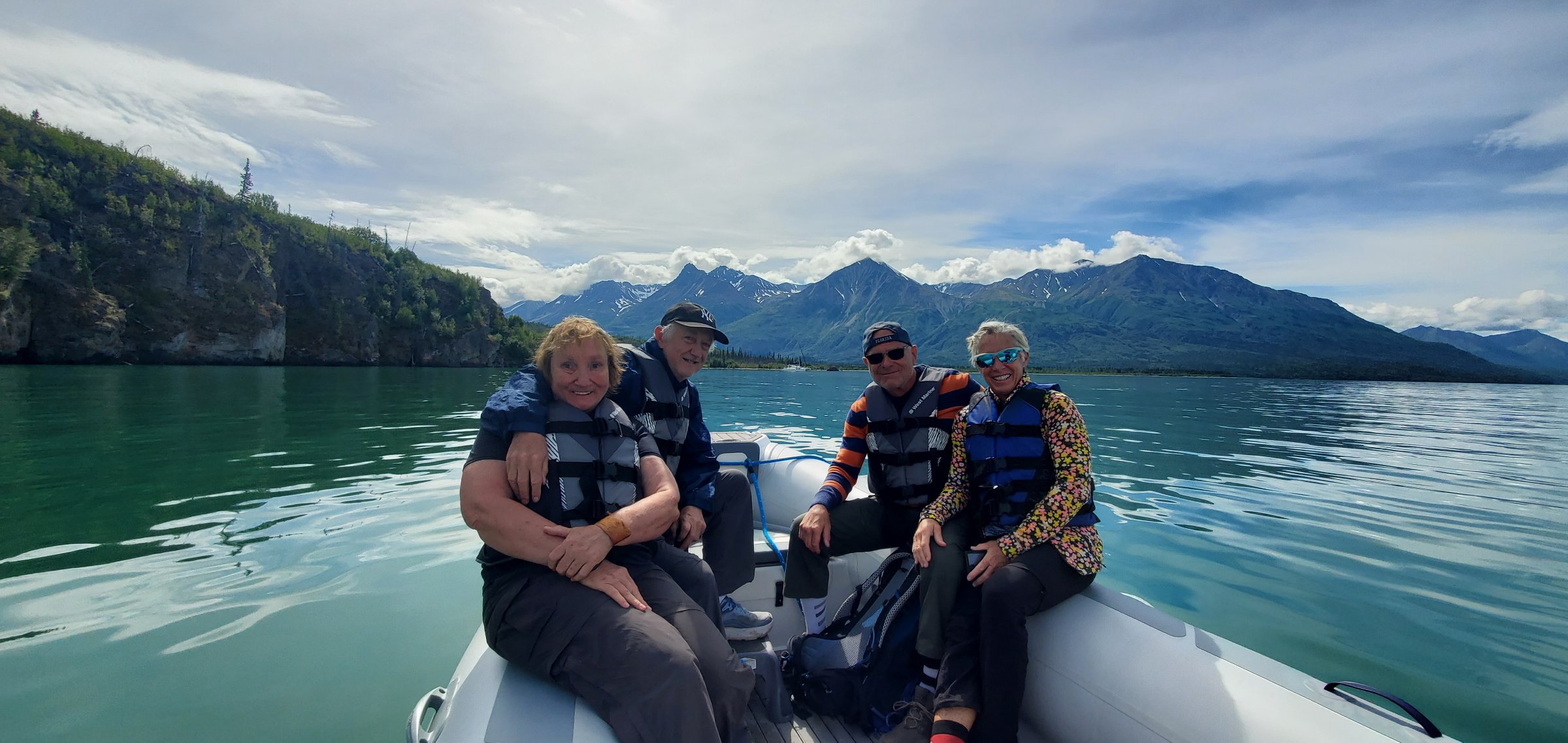 Sailing Lake Clark