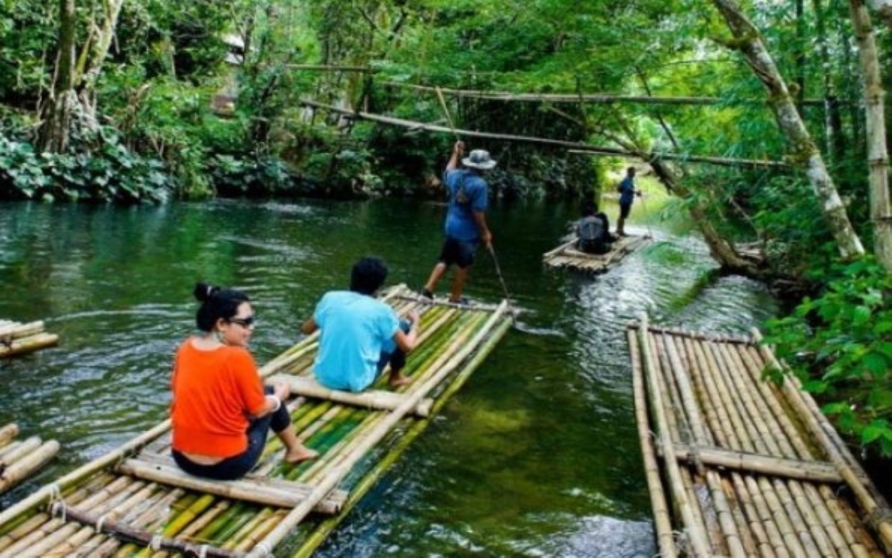 PHUKET-Phang-nga: Jungle Safari Bamboo Rafting and Elephant Trekking-Bahting-S1