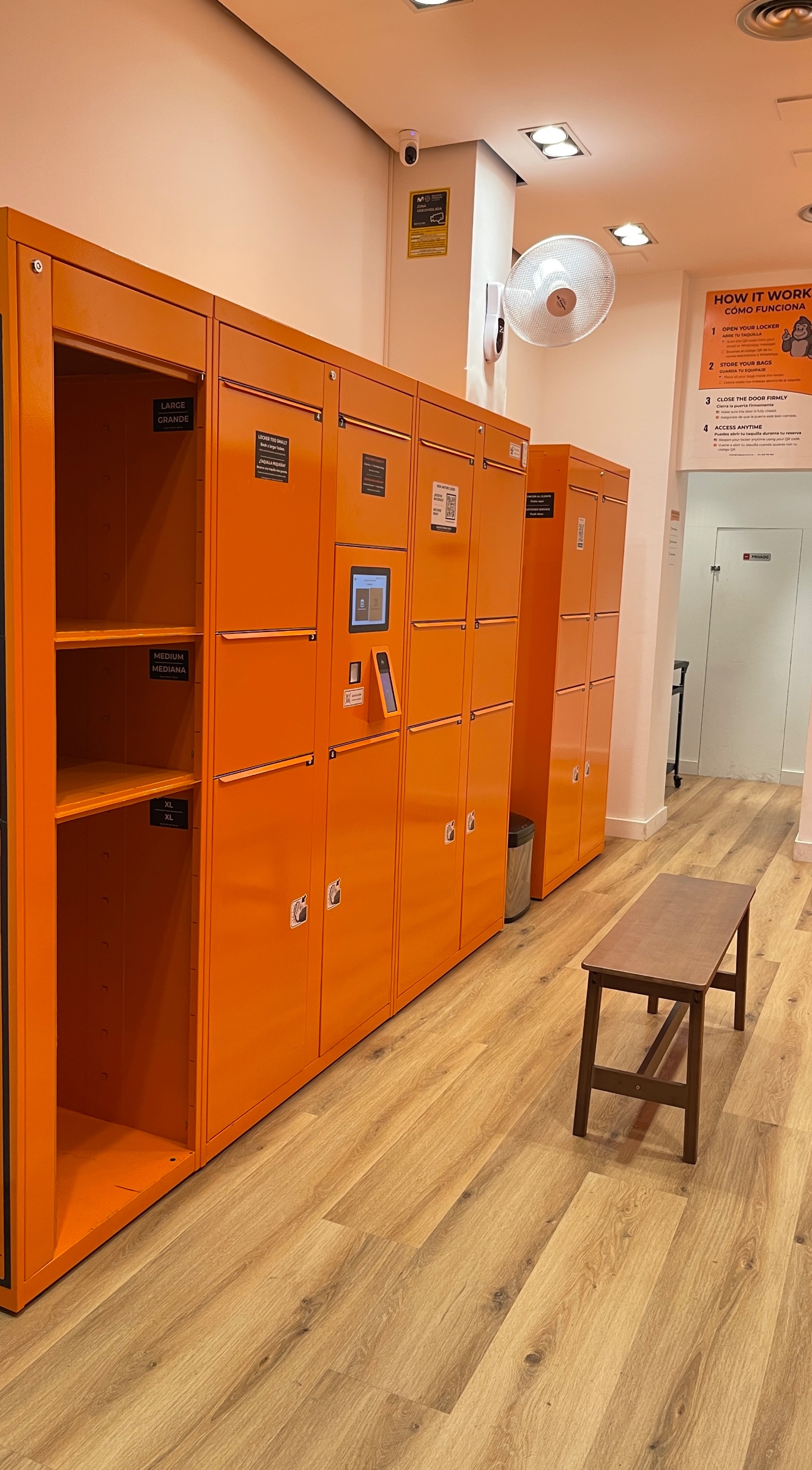 Luggage Storage Vault