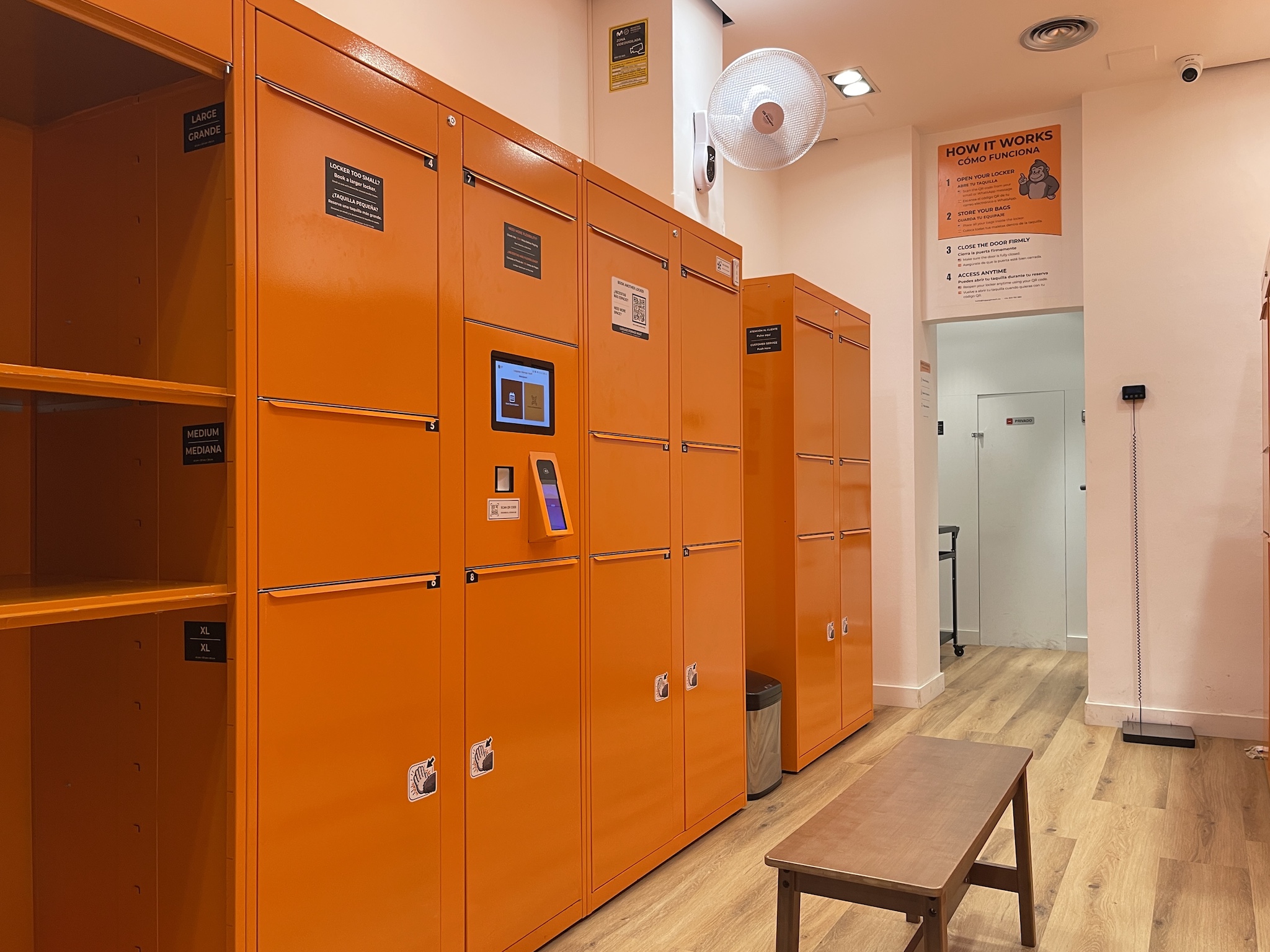 Luggage Storage Vault