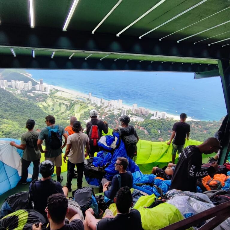 Gávea Voo Livre - Paragliding experience in Rio de Janeiro