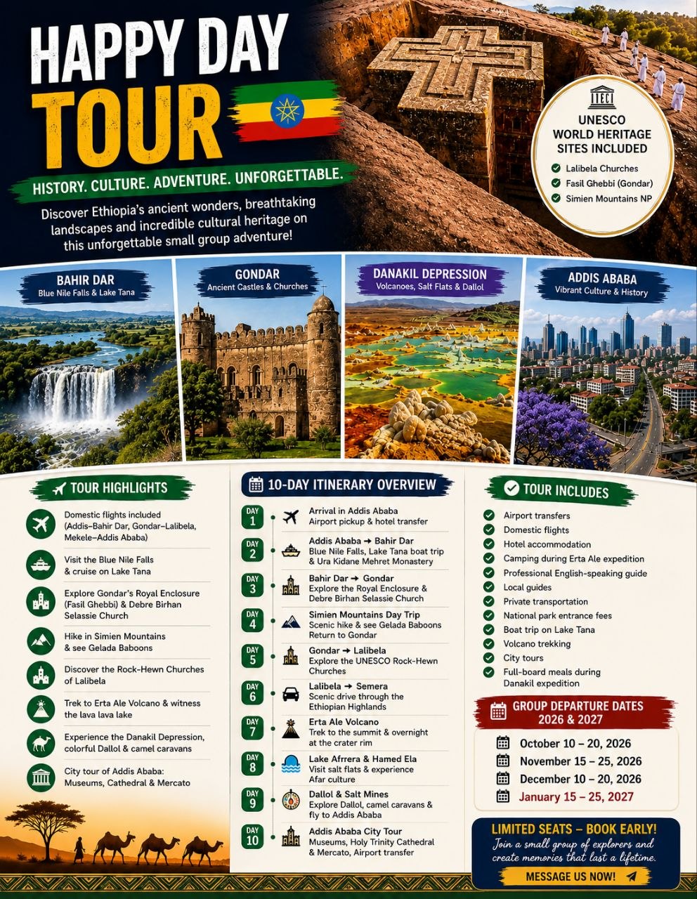 HAPPY DAY ETHIOPIAN TOURS
