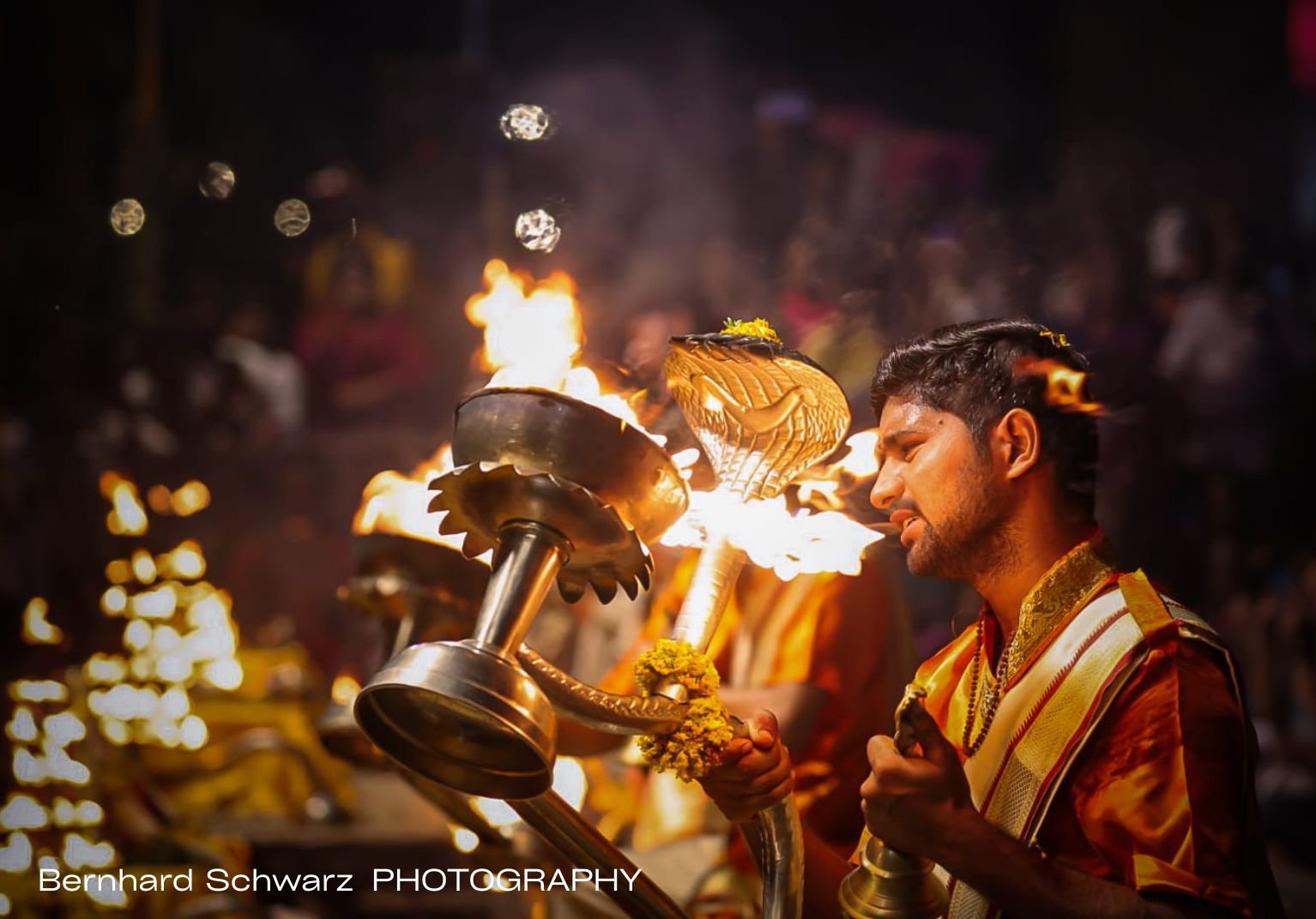 Golden Hour in Varanasi Sunset Walk and Ganga Aarti