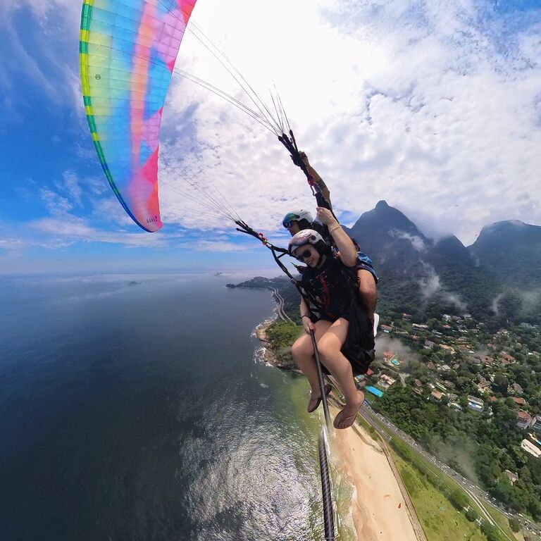 Parapente rio de Janeiro Brazil