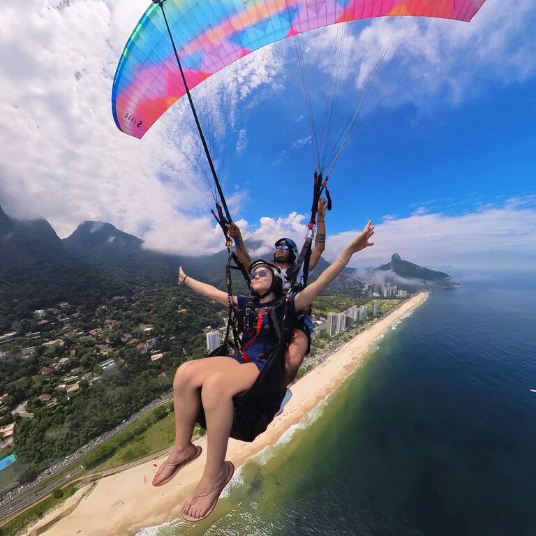 Parapente rio de Janeiro Brazil