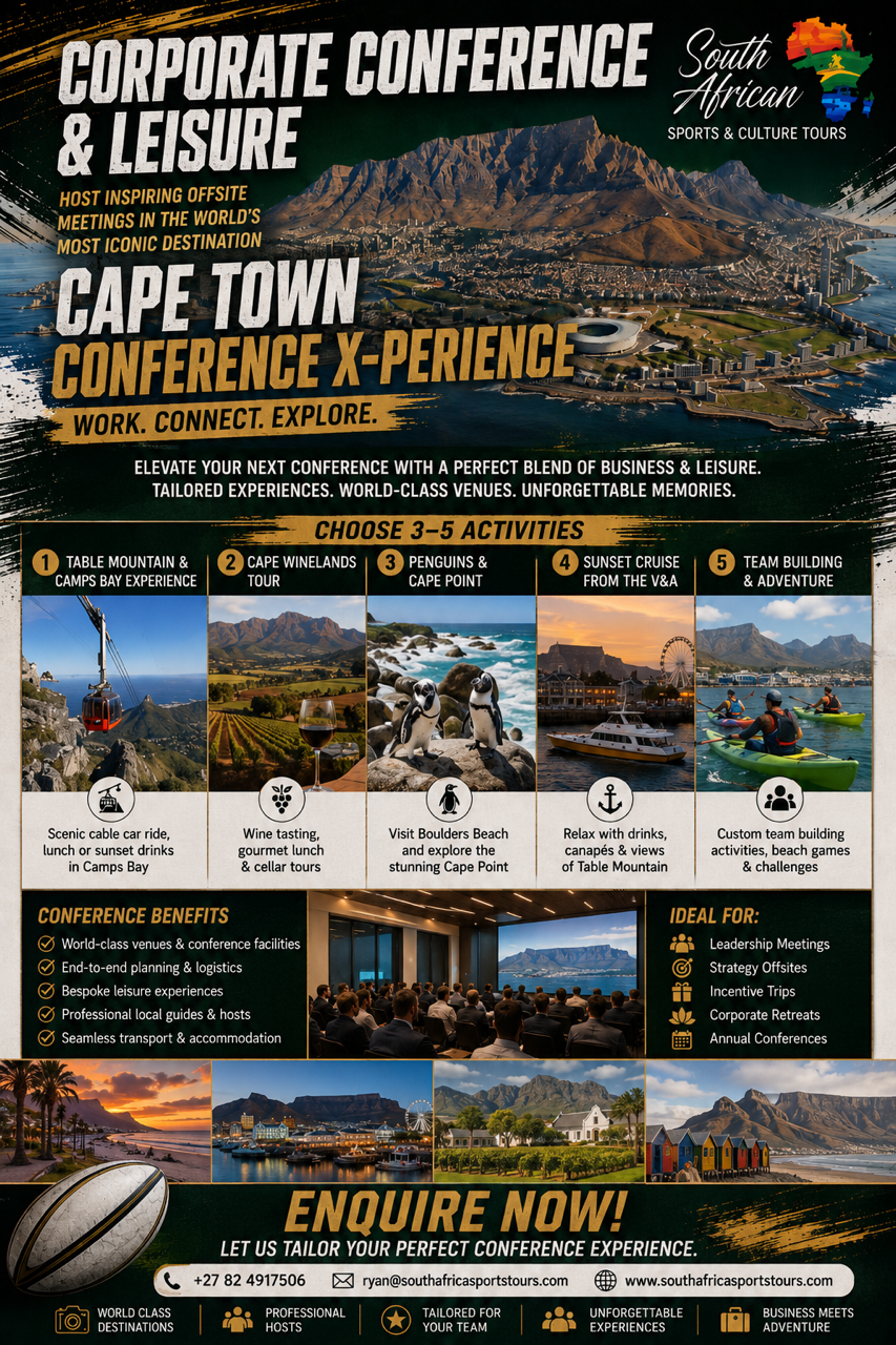 South Africa Sports Tours