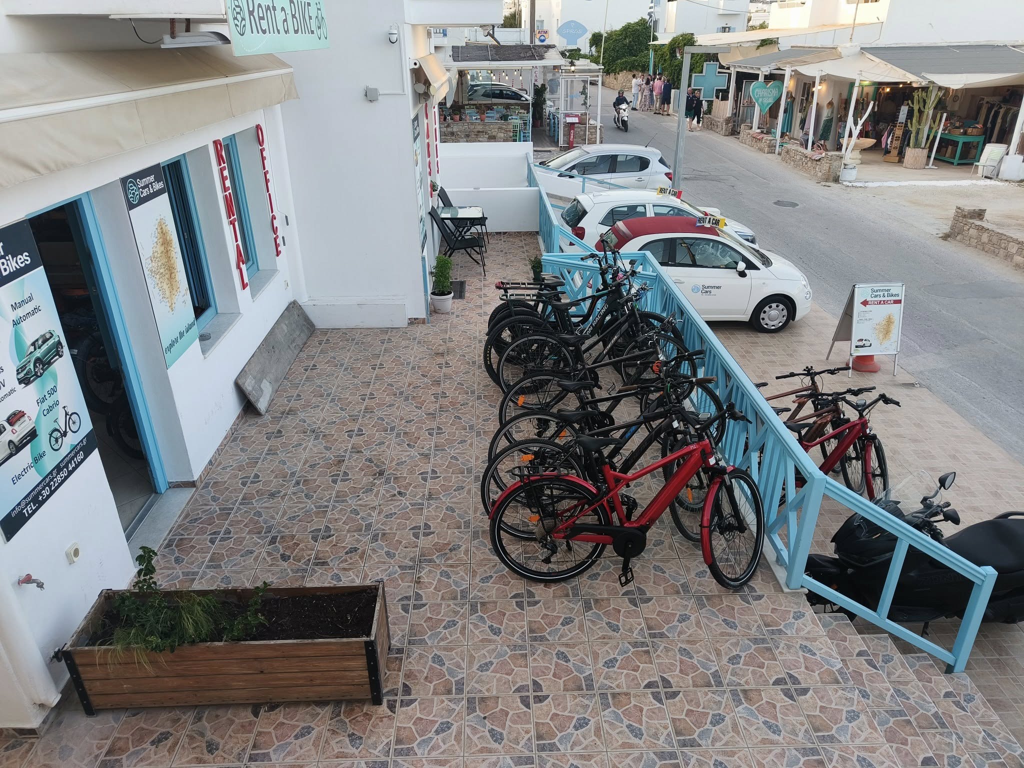 SUMMER CARS AND BIKES NAXOS