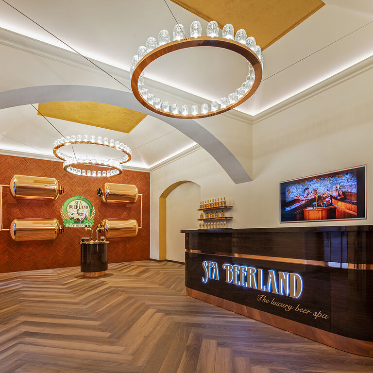 Spa Beerland - The first 5* tank beer spa Prague
