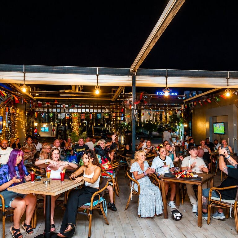 Orange lounge restaurant