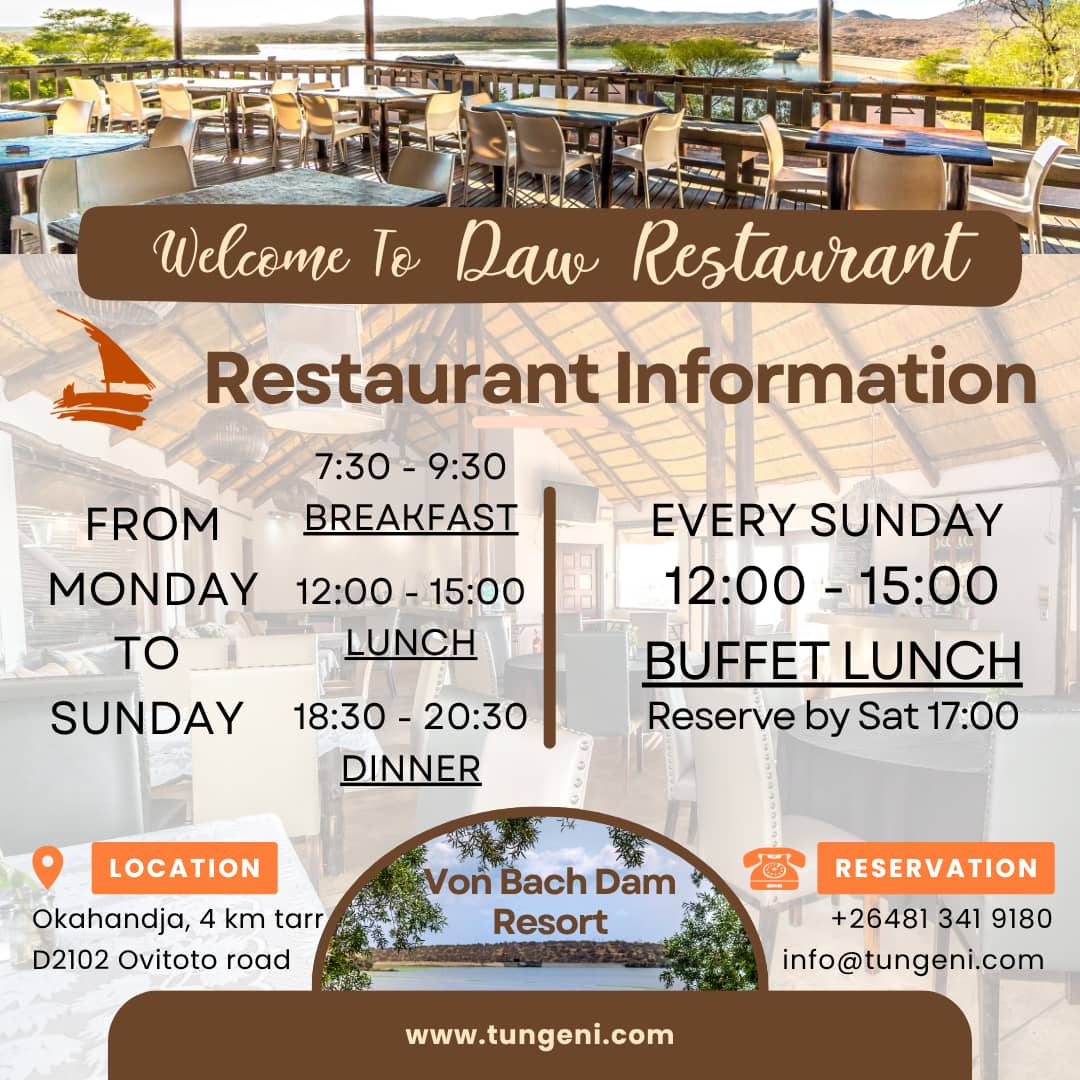 VonBach Dam Resort Okahandja