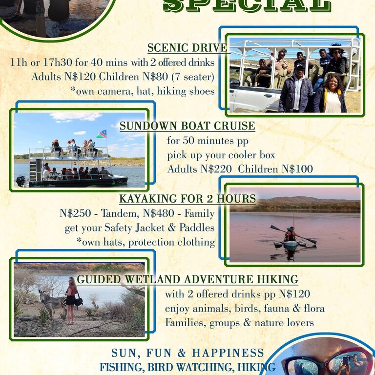 VonBach Dam Resort Okahandja