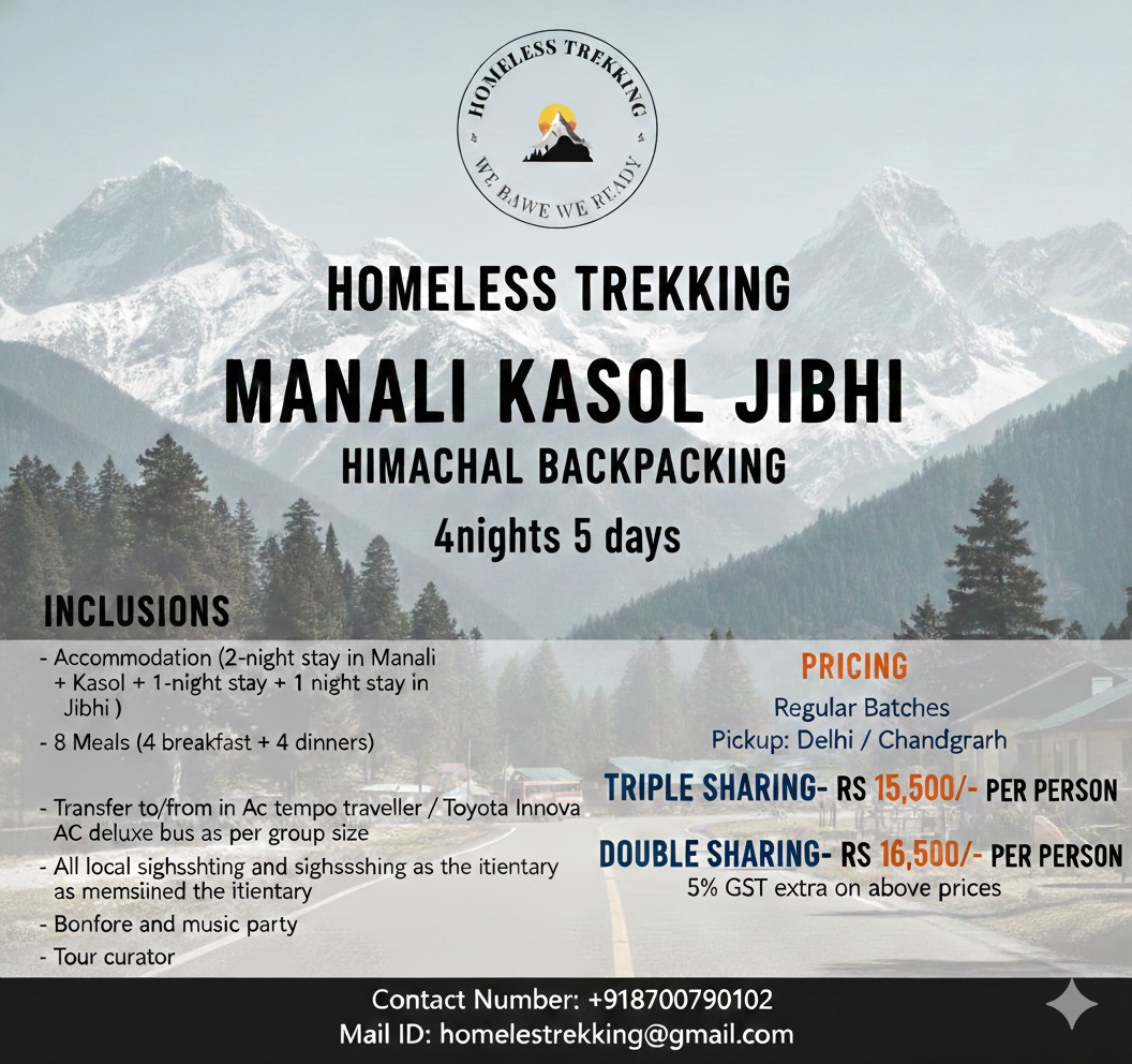 Homeless Trekking & Tours