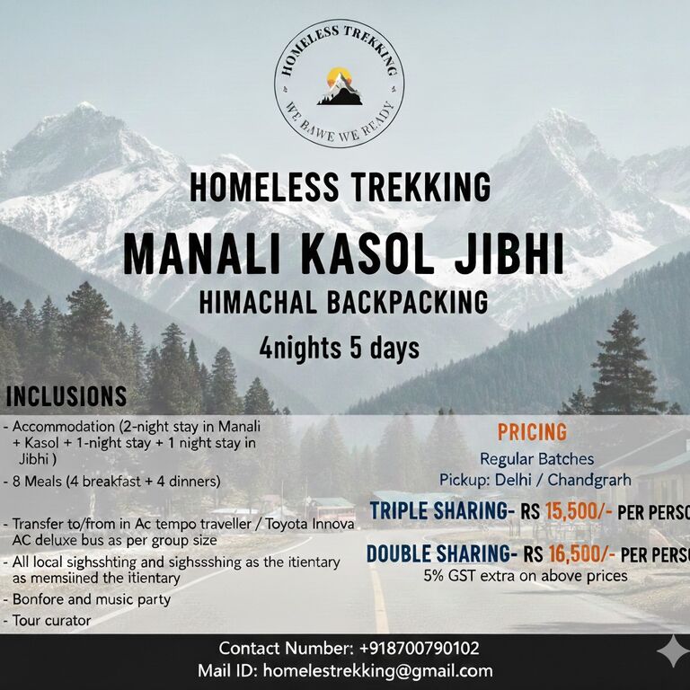 Homeless Trekking & Tours