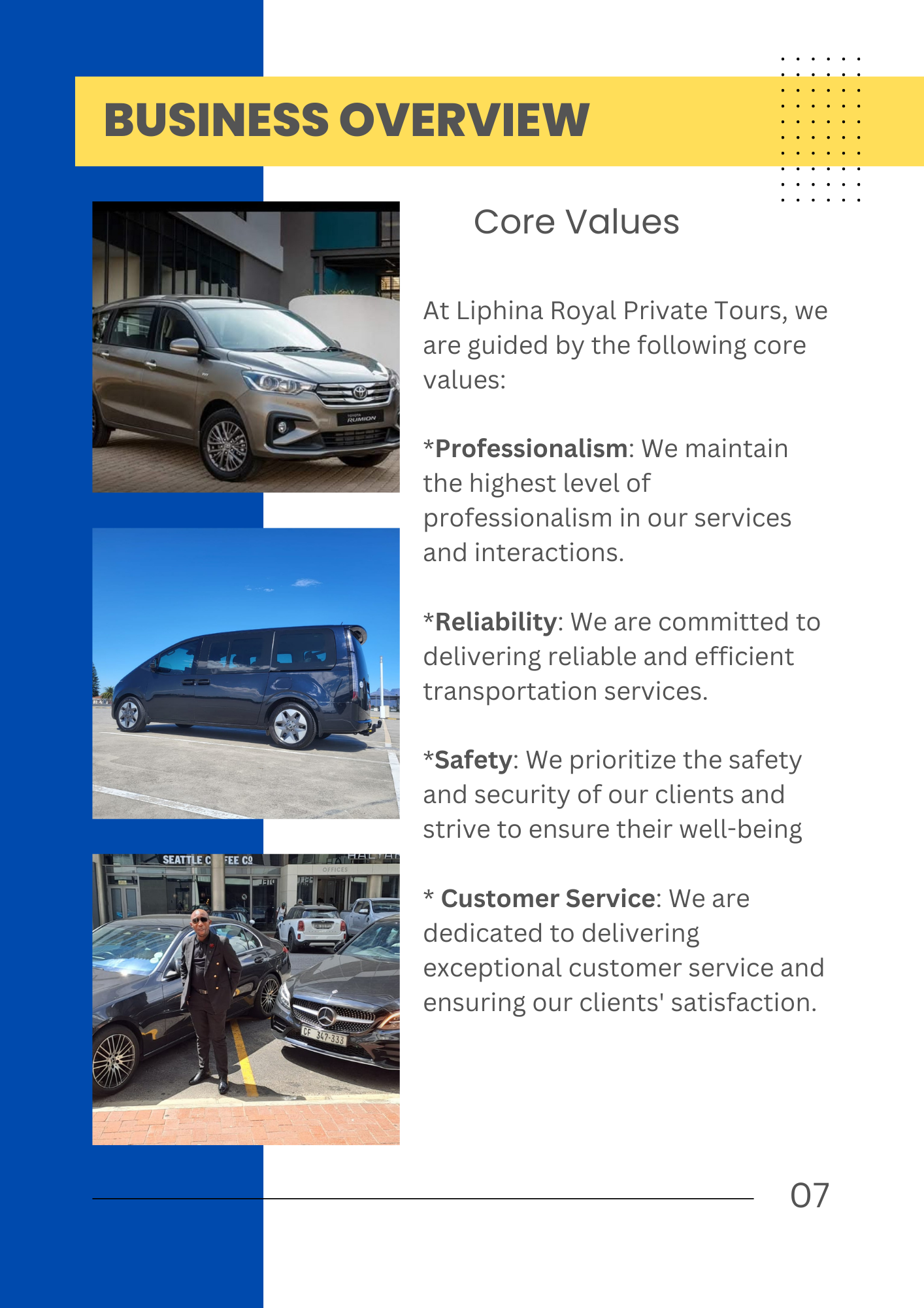 Liphina royal private tours and transfer