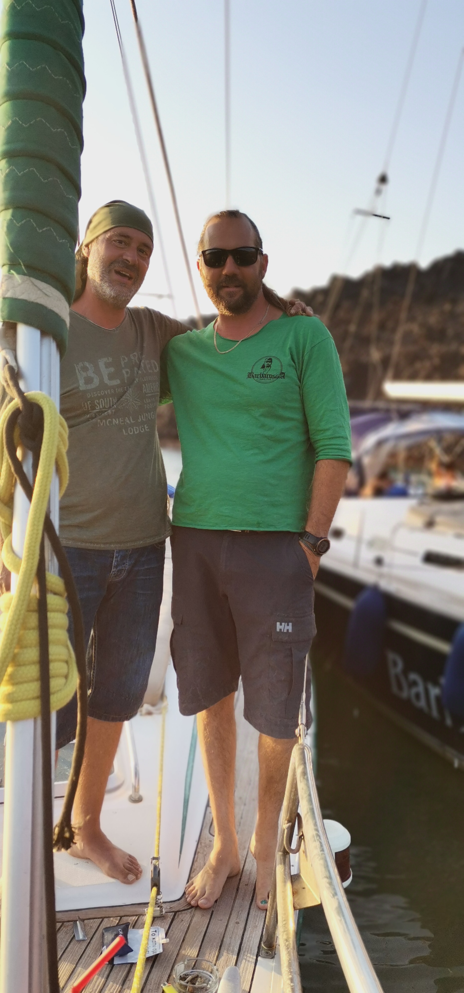 Barbarossa sailing