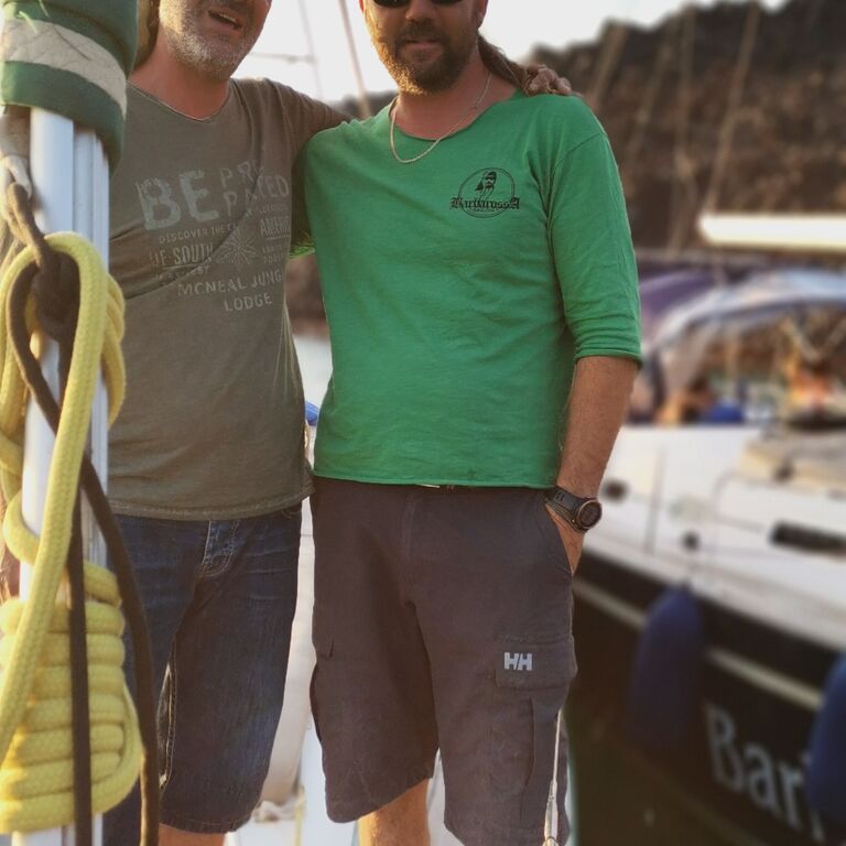 Barbarossa sailing