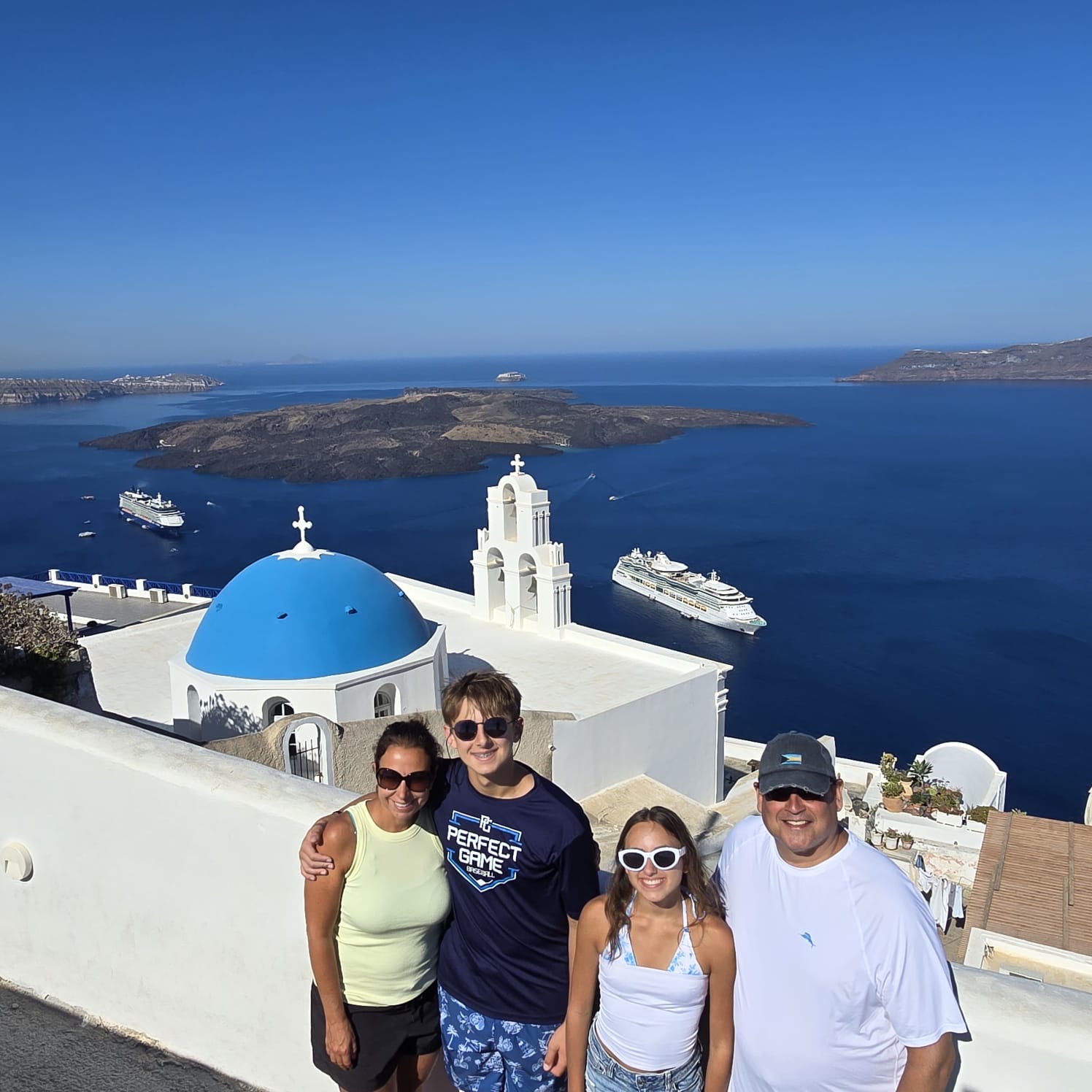 Santorini private land tour