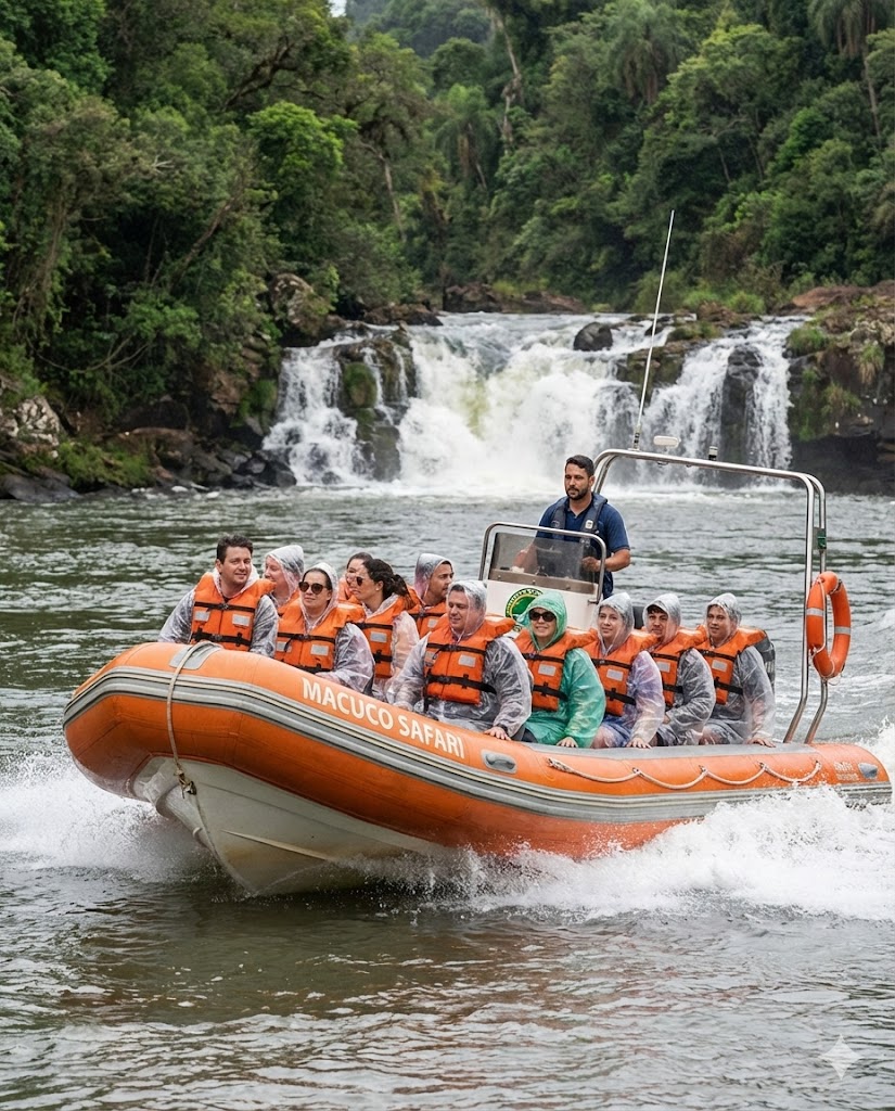Iguassu Falls: Brazilian-Argentinian Sides in 1 Day Hotel Pickup
