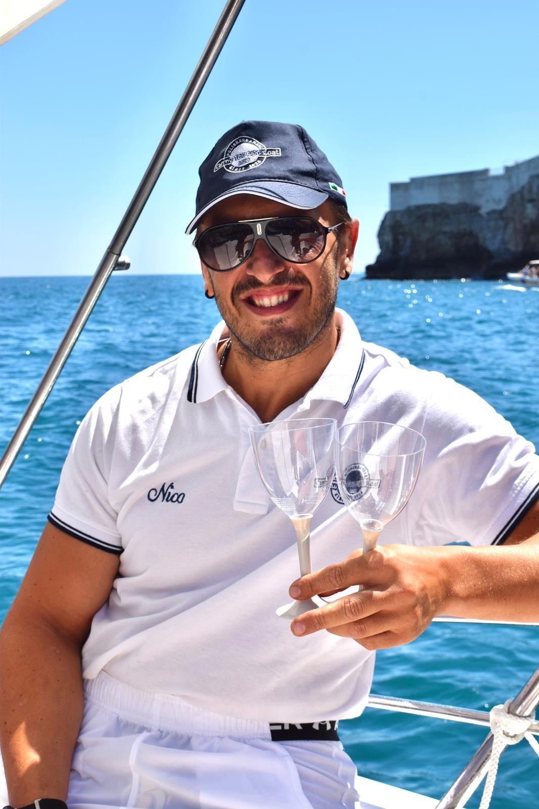 Carmy Polignano Boat experience