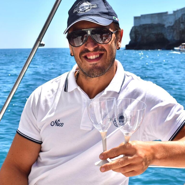 Carmy Polignano Boat experience