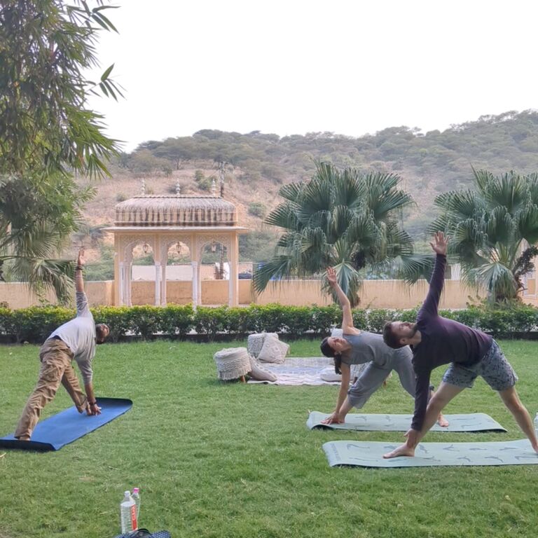 Yoga in Jaipur with Amit (Yogi on Travel)