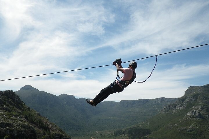 Zip-lining in Cape Town - Based at the Foot of the Table Mountain