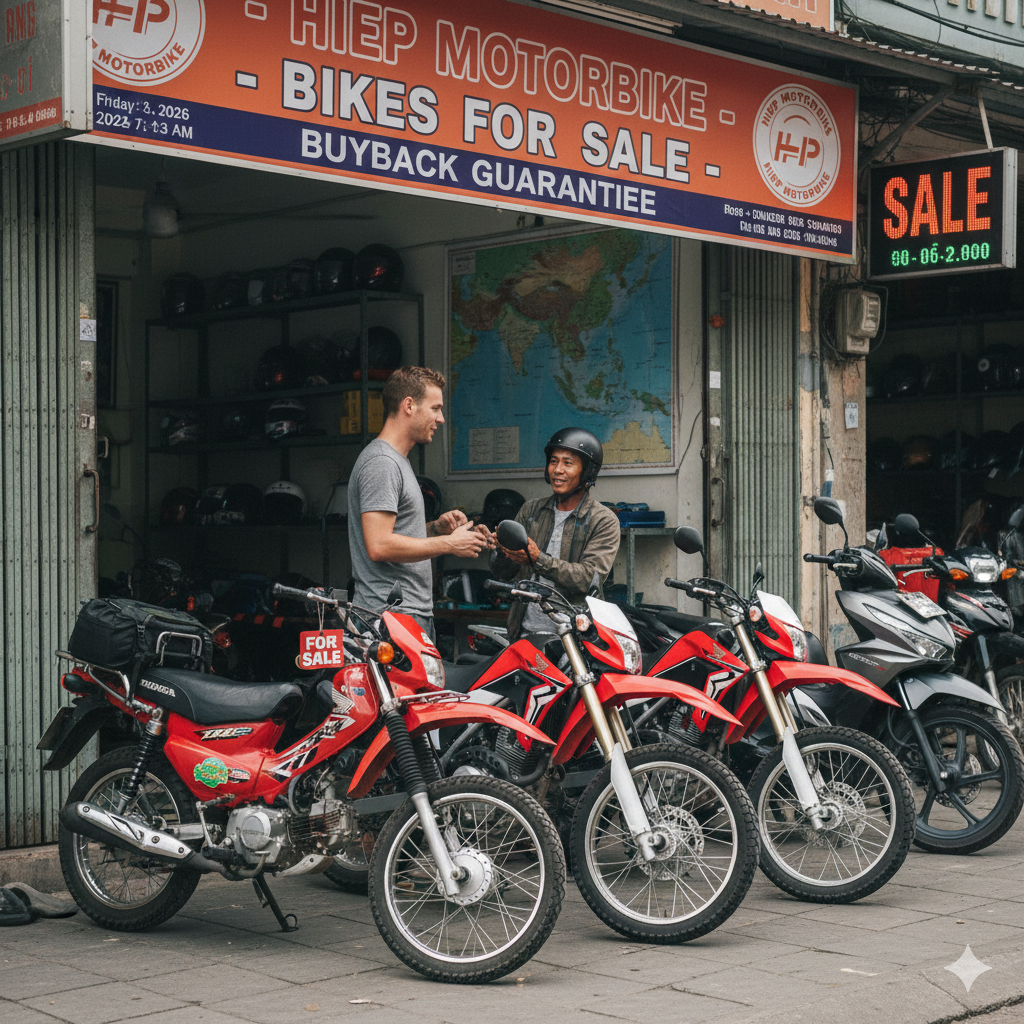 Hiep Motorbike Rental & Sale Travel Vietnam