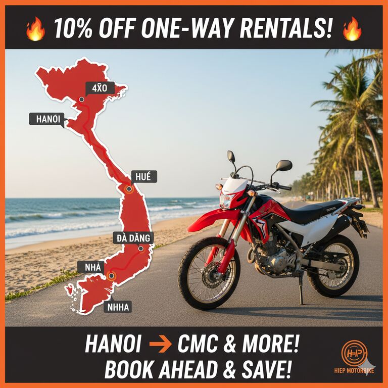 Hiep Motorbike Rental & Sale Travel Vietnam