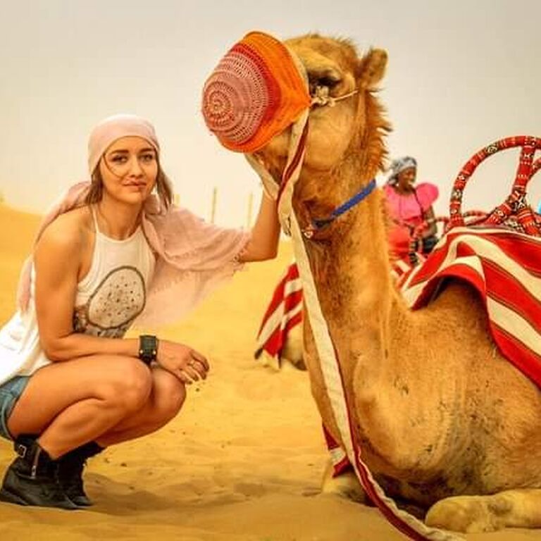 Desert Safari  (Camel Ride & Falcon & Quad Bike)