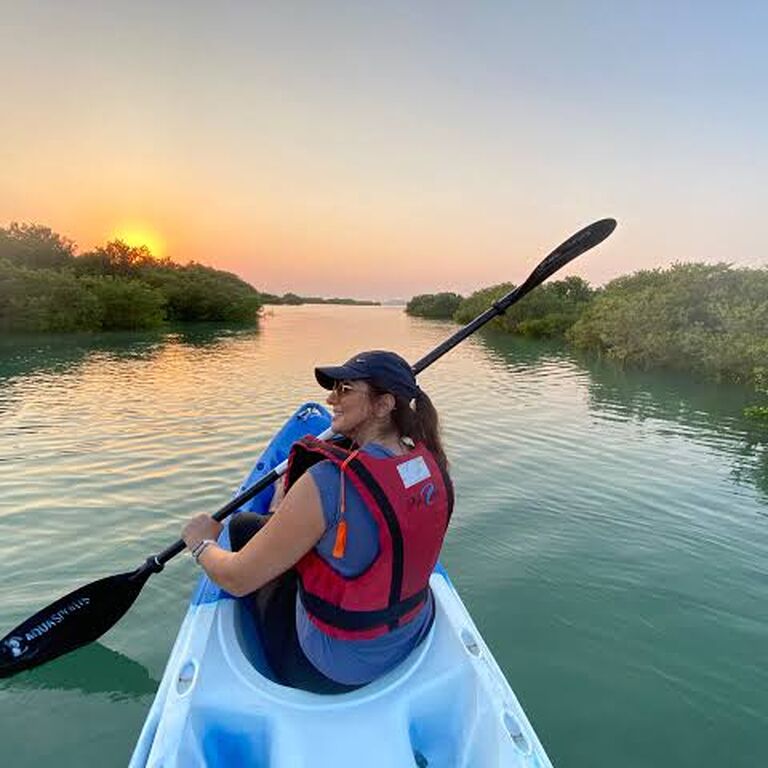 Purple Island in Kayaking